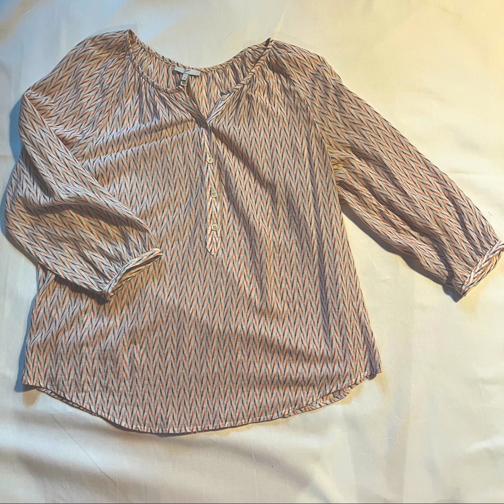 Joie Peasant Blouse Size S.